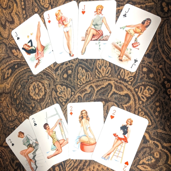 Vintage Darling playing cards - Picture 4 of 8